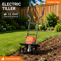 Vente en gros de motoculteur manuel Leo LET46-A pour jardin, lame rotative électrique antirouille, 1800W, largeur de travail de 46 cm, certifié CE GS, pour la ferme