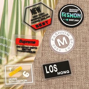 Patchs thermocollants personnalisés en PVC souple 3D avec logo 3M, patchs tactiques transparents en PVC imprimé, patchs en caoutchouc moulé pour vêtements - Product Image 3