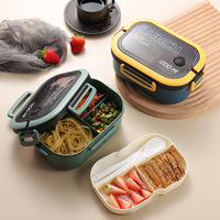 Boîte à lunch mignonne pour enfants compartiments Bento boîte à lunch enfants enfant école Camping en plein air pique-nique conteneur de nourriture Portable