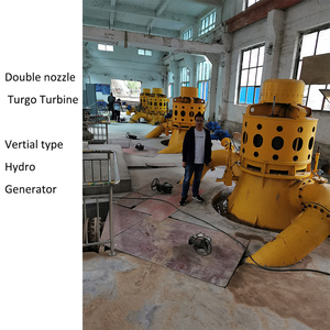 Generador Hidroeléctrico Turgo Personalizado de 40KW, Turbina <span class=keywords><strong>Horizontal</strong></span> de Acero Inoxidable, Certificado ISO9001 y CE - Product Image 4