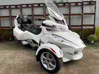 Trike Can-Am Limited d'occasion, moteur Rotax 1330cc, sièges chauffants, CarPlay, 80 km/h, motos à 3 roues, Can-Am Spyder RT Limited d'occasion