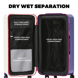 Valise de Sport Épaissie Grande Capacité 28-30-32 Pouces, Bagage <span class=keywords><strong>en</strong></span> Plastique Étanche Ultra Léger avec Boîte à Mot de Passe - Product Image 6