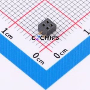 CLP-102-02-G-D Pin Socket SMD,P=1.27mm Connector ( Pitch: 1.27mm )( Row Spacing: 1.27mm )( Mounting Type: Vertical Mount ) - Product Image 1