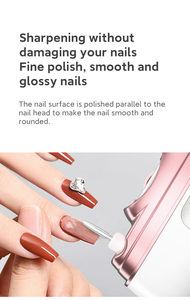 Outil de soin des ongles 3 en 1, coupe-ongles, polissage, perceuse à ongles, sèche-ongles, coupe-ongles électrique automatique avec lampe UV LED - Product Image 6