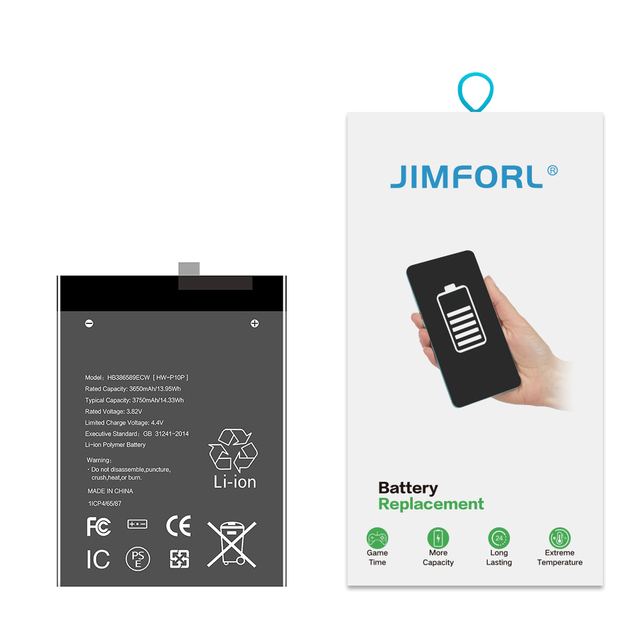 OEM HB386589ECW Battery for Huawei P10 Plus Honor V10 Play Nova 3-3650mAh Mobile Replacement in Stock