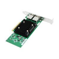 CC8550-BT2 CEACENT 1G Wired PCIe2.0 X8 Network Adapter Dual-port RJ45 Port dengan Chip Intel X550BT2 untuk Penggunaan Server Internal