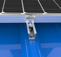 FarSun Structure en aluminium Système de toit Rayonnage solaire Mini Rails courts