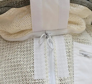 Conception professionnelle 3 couches Ultra maille et coton ventilé apiculture protection unisexe Premium Plus apiculture veste ventilée - Product Image 5