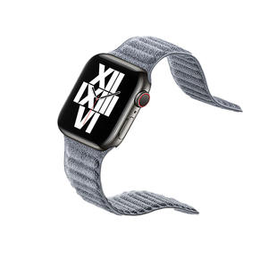 Bracelet de montre intelligente de luxe en Alcantara Bracelet magnétique pour <span class=keywords><strong>Apple</strong></span> Series 1-10/<span class=keywords><strong>SE</strong></span> Ultra Longueur 38-40mm 41-49mm Bande Montres intelligentes - Product Image 3