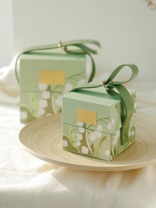 Kotak hadiah ulang tahun kreatif, pengiring pengantin, kotak hadiah bergaya INS dengan tampilan mewah dan kotak kosong untuk hadiah pacar - Product Image 2