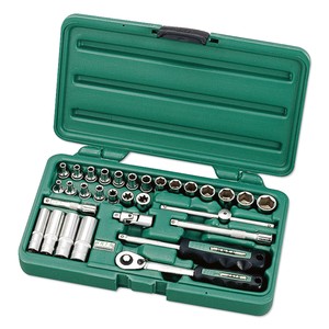 Juego de Puntas y Llaves de Tubo Multifunción de 31 Piezas, 1/4'', Acero S2, Puntas Magnéticas para Destornillador, para Reparaciones Domésticas y Bricolaje - Product Image 1