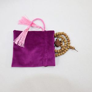 OEM Velvet Suede Jewelry <b>Bag</b> <b>Gift</b> Packaging Drawstring Pouch - Product Image 1