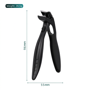 Cortauñas de Acero Inoxidable con Apertura de Mandíbula Ancha, Bloqueo de Seguridad, Cuchilla Curva Anti-Salpicaduras para Uñas Encarnadas Gruesas - Product Image 6