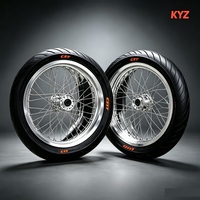 Ensemble de roues de 17 pouces 17 X 2.15 17 X 3.0 Jantes en aluminium anodisé CNC 100 80 17 130 70 17 Sur-Ron Light Bee 2 Motocross tout-terrain