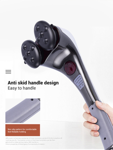 Vibrador de masaje de espalda eléctrico de mano de cuerpo multifuncional de fábrica masajeador de vibración eléctrico de calor infrarrojo - Product Image 3