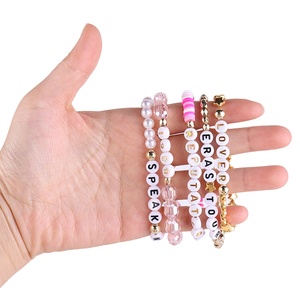 PAFU Pink Taylor Pulseras de la Amistad Lover Eras <span class=keywords><strong>Tour</strong></span> 1989 Reputación Fearless - Product Image 1