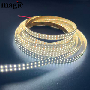 240 <span class=keywords><strong>LED</strong></span>/M <span class=keywords><strong>5000K</strong></span> trắng 25W ra90 15mm hàng đôi SMD2835 24V <span class=keywords><strong>LED</strong></span> dải ánh sáng - Product Image 1