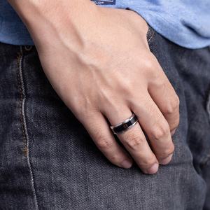 Gioielli di <span class=keywords><strong>moda</strong></span> unici Cool regolabile temperatura umore Back Up anello per gli uomini - Product Image 5