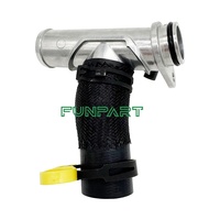 Tuyau de Refroidissement en Aluminium T4A41038 LR121447 pour Land Rover L663 L462 L405 L494 L460 L461 Jaguar F-PACE 3.0 Essence L6 AJ20P6 PT306