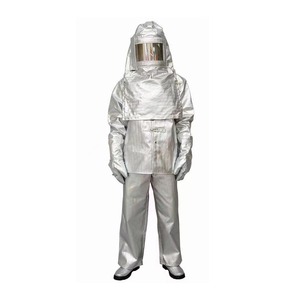 Traje de bombero de alto calor y radiación tipo 1000 SCBA de bolsillo con protección de grado de aluminio Chapado en caliente - Product Image 1