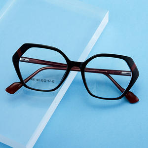 Tr87193 Montura de gafas Cat Eye Tr90, montura completa, protección contra luz azul, diseño cuadrilateral unisex para uso diario - Product Image 3