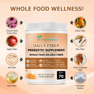Private Label Prebiotic Supplement Powder with Total Fat Helps Improve Regularity Controls Hunger and Cravings Powder - Product Image 5