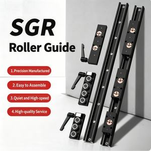 Rail de glissière linéaire à double axe intégré avec verrouillage SGR10 15N 20 25 35, glissière à axe lisse pour photographie - Product Image 3