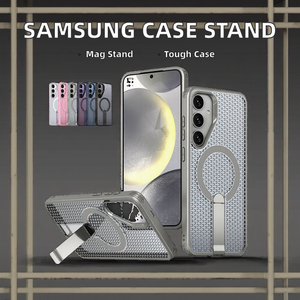 Étui magnétique à dissipation thermique pour <span class=keywords><strong>Samsung</strong></span> S25 S23 <span class=keywords><strong>S22</strong></span> S24 Ultra FE S25 Edge A56 A55 A36 A35 A26 A15 Téléphones Mobiles - Product Image 2