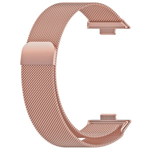 Bracelets pour montres connectées Watch Fit 3/<span class=keywords><strong>4</strong></span> <span class=keywords><strong>Pro</strong></span>/ 8/9 <span class=keywords><strong>Pro</strong></span>/Honor 9 ; Bandes métalliques 20/22 mm avec design milanais et boucle à pression - Product Image 5