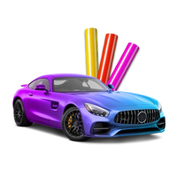 Film de covering PVC pour voiture, noir brillant ou mat, film de changement de couleur, rouleau de vinyle de covering noir et vert, haute qualité