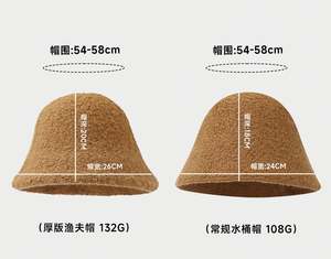 Chapeau Bob Chaud en Laine d'Agneau Automne-Hiver Grande Taille Personnalisable avec Logo pour Femme et Homme – Vente Flash - Product Image 5