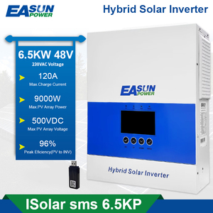 Inversor Solar Híbrido Easun Power de 6.5KW MPPT con Wifi, Inversor de Onda Sinusoidal Pura - Product Image 2
