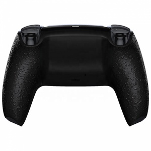 <b>Gamepad</b> Grips Cover Replacement Rubberized Black Customized Back Shell for Dualsense PS5 Controller Bottom Case - Product Image 2