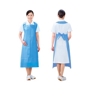 Delantales Desechables Largos de Polietileno de Grado Alimenticio para Uso Múltiple en Cocina, Limpieza de Alimentos, Peluquería y Hospital - Product Image 2