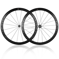 Nouvel ensemble de roues de vélo 700C noir 120 sons, jante 40mm, moyeu Super Sound, frein V