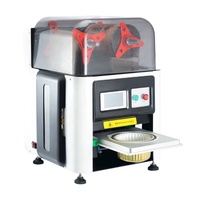 Bol en plastique imitation bois personnalisé, bol à soupe commercial, emballage entièrement automatique, boîte à collation à emporter, cartons thermoscellables multi-usages à moule unique