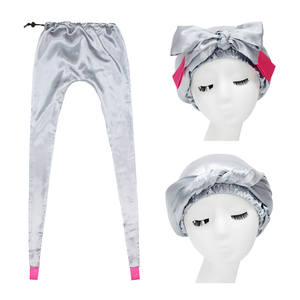 All'ingrosso personalizzato logo satinato cappellini lunghi avvolti treccia regolabile elastico per 30 pollici scatola trecce WY004 - Product Image 4