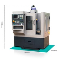 Machine de fraisage CNC miniature verticale à 3 axes en métal GSK Chine XK7121 à vendre