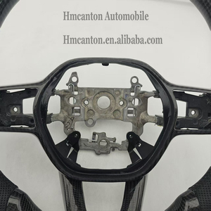 Volante Deportivo de Fibra de Carbono y Cuero para Honda Civic 11ª Generación, Venta al Por Mayor - Product Image 4