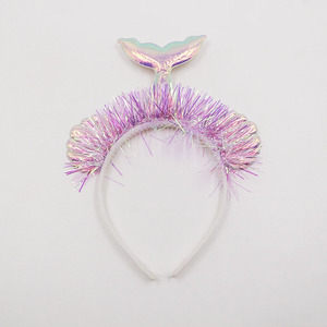 Accesorios para el Cabello con Diseño de Peces y Conchas de <span class=keywords><strong>Sirena</strong></span>, Diadema para Niñas, Aro para el Cabello para Fiestas Infantiles - Product Image 1