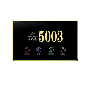 Panel de Vidrio Serigrafiado Resistente a Altas Temperaturas para Puertas de Hotel - Product Image 1