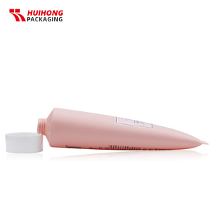 250ml 핑크 소프트 튜브 플라스틱 로션 오픈 엔드 화장품 페이스 워시 스퀴즈 튜브 100ml 스크류 상단 캡 - Product Image 3