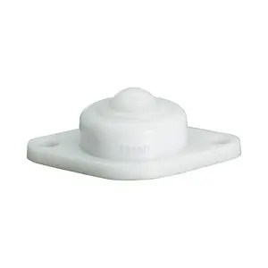 Bàn NL-25B omniball PVC Băng tải con Lăn nước chống gỉ rustproof Kim Loại Nhà ở nylon bóng Caster 2 lỗ gắn kết nhà hàng - Product Image 1