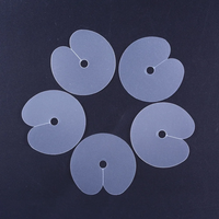 50 pièces de protections thermiques pour extensions capillaires à la kératine, protecteurs de cuir chevelu, clips gradués transparents/translucides