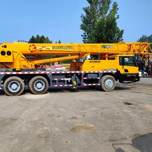 Camion avec grue télescopique de 25 tonnes, grue montée sur camion pour travaux de construction - Product Image 6
