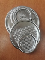 Couvercle métallique en aluminium pelable jetable écologique de 49mm à 153mm couvre les boîtes de papier en plastique pour bouteilles de vin