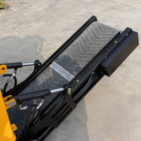 Concasseur à mâchoires sur chenilles portable HTJC-430 pour le concassage du granit et du calcaire, OEM disponible