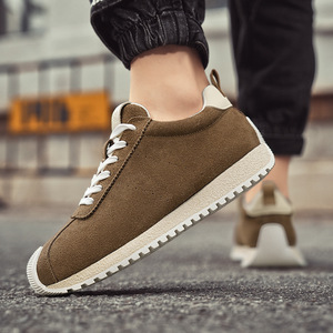 Chaussures pour hommes, nouveau style, tendance, polyvalentes, baskets décontractées, semelles épaisses, style rehaussant la taille, en PU - Product Image 3
