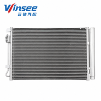 Tube de condenseur de climatisation automobile pour KIA K2 MT, condenseur de climatisation OEM 97606-1R000 97606-1W001, usine chinoise YunChi