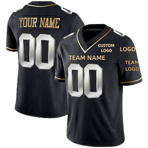 2025 New <strong>Kansas</strong> US Team Customized Name Number White Black Orange Color Cheap Custom Stitched American Football Jersey - Product Image 6
